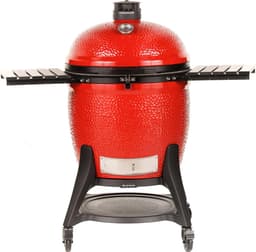 Kamado Joe Big Joe 3 - Houtskoolbarbecue met onderstel en zijtafels - Geleverd met zak houtskool en aanmaakhoutkrullen - Inclusief levering aan huis — thumbnail 1
