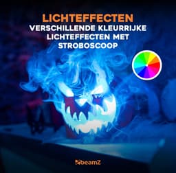 BeamZ Rookmachine Halloween - Pompoen rookmachine starterset - Met LED lichteffecten — thumbnail 5