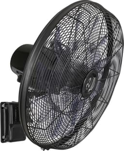 CasaFan AIROS ECO SILENT WALL SW Wandventilator 90 W (Ø) 514 mm Zwart - Extra stil door DC-motor - Afstandsbediening, Timer, Oscillerend — thumbnail 5