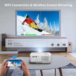 Mini Projector – draagbare beamer voor thuisgebruik. Beamer — thumbnail 3