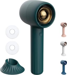 Draagbare Handventilator met Aromatherapie - USB Oplaadbaar - 2000mAh Batterij - 3 Snelheden Verstelbaar - Reizen Make-up - Persoonlijke Koeling Buiten Turbo fan — thumbnail 1