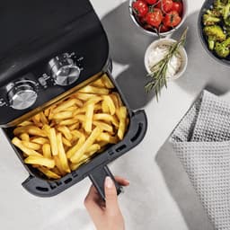 GOURMETmaxx heteluchtfriteuse 4 L - 3 in 1: heteluchtoven, grill & friteuse — thumbnail 4
