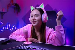 Razer Seiren V3 Mini - USB Gaming Microfoon - Ruisonderdrukking - PC - Roze/Quartz — thumbnail 2