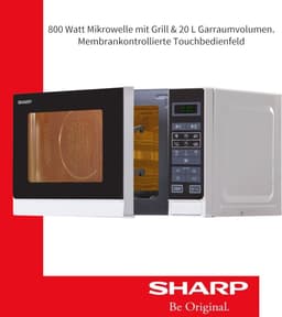 Magnetron 800 W, 20 liter met ontdooifunctie en 11 vermogensniveaus — thumbnail 4