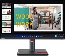 Lenovo ThinkVision P24q-30 computer monitor 60,5 cm (23.8") 2560 x 1440 Pixels Quad HD LED Zwart — thumbnail 2