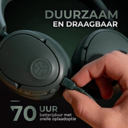 JLab Jbuds Lux ANC Draadloze Koptelefoon Bluetooth - Active Noise Cancelling Over Ear Hoofdtelefoon - 70 uur Batterijduur - Be Aware Audio - Multipoint - Aanpasbare Equalizer - Inklapbaar - Groen — thumbnail 3