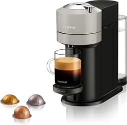 Krups Vertuo Next XN9105 koffiecupmachine - Vers gezette koffie - Eén machine voor 5 dranken - Espresso Gran Lungo - 30 seconden opwarmtijd - Lichtgrijs — thumbnail 1