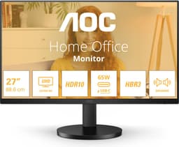 AOC U27B3CF - 4K USB-C Monitor - 65w - 27 inch — thumbnail 2