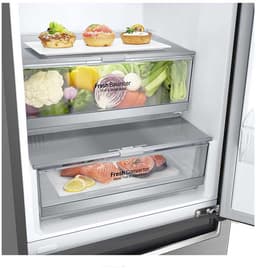 LG GBB72PZEXN koelvries-combinatie RVS geborsteld  deukjes in de deuren en zij — thumbnail 3