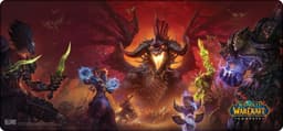 Blizzard - WoW - World of Warcraft Classic - Gaming Muismat XL - Azeroth - Onyxia — thumbnail 1