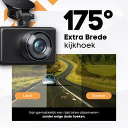 Avalect RoadPro Dashcam voor Auto - 2024 - Auto Camera Voor en Achter - Volledig HD - Nachtvisie - Parkeerstand met ingebouwde G-sensor - Inclusief batterij - Incl 32GB SD-kaart — thumbnail 4