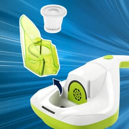 MAXXMEE mijtstofzuiger | UV-C-licht & EPA-11-filter | Handstofzuiger voor matrassen, anti-mijtmatrasreiniger voor mensen met allergieën | vernietigt 99,9% van alle mijten, bacteriën en bedwantsen — thumbnail 5