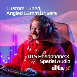 HyperX Cloud III Wired Gaming Headset - Wit/Roze (PC, PS5, Xbox Series X/S) — thumbnail 2
