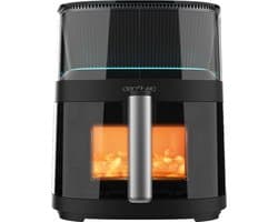 Cecotec Heißluftfritteuse ohne Öl 5 L Cecofry Neon 5000 Air Fryer. 1500 W, Wasserspray, Sichtfenster, Innenbeleuchtung, PerfectCook-Technologie, 10 Menüs, Touch-Bedienfeld, 80º-230ºC