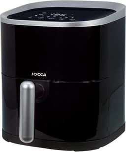 Jocca Airfryer - Heteluchtfriteuse - Digitale Airfryer - Airfryers - 4L - Airfryer xl - Airfryer xxl - 1200W - Zwart - 2219 — thumbnail 2