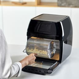 BLACK+DECKER BXAFO1200E - Heteluchtfriteuse met Oven - 1700 W - 12 Liter - Zwart — thumbnail 5