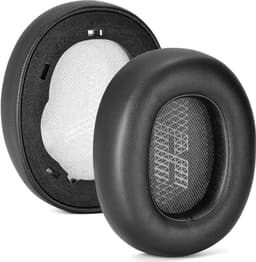 Vervangende oorkussens voor JBL E65 E65BTNC / DUET NC / LIVE650 BTNC LIVE660 BTNC Hoofdtelefoon, Verbeterde Memory Foam Oorkussens Vervanging Oorbeschermers... (Stof -Zwart) — thumbnail 3