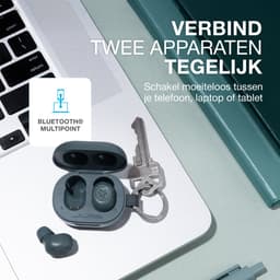 JLAB JBuds Mini In-ear Draadloze oordopjes Met Noise-cancelling Grijs — thumbnail 4