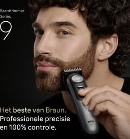 BRAUN Baardtrimmer BT9560 Baardtrimmer Metallic grijs — thumbnail 4