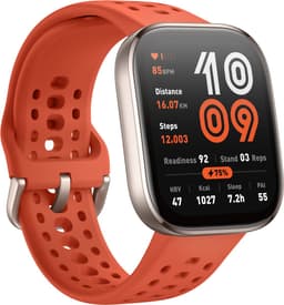 Amazfit Bip 6 Red 5 cm (1.97") AMOLED Digitaal 390 x 450 Pixels Touchscreen Goud GPS — thumbnail 4