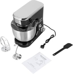 Keukenmixer - Keukenmachine - Bakken en Mixen - Geluidsarm - 4.2 liter - Zilver — thumbnail 5