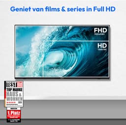 MEDION Full HD TV 80 cm (32 inch) (Smart TV, HDR, VIDAA Store, Netflix, Prime Video, Disney+, DAZN, Paramount+, HbbTV, PVR, Bluetooth), MD 832101 — thumbnail 3