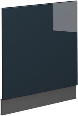 Vaatwasserpaneel Donkerblauw Hoogglans 60 cm Geschikt voor Inbouwkeuken — thumbnail 1
