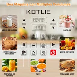 Krachtige Tafelmixer met Grote Capaciteit en 7 Functies — thumbnail 3