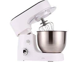 Staande Mixer - Keukenmixer Machine - Voedsel Bereiden - 6 Snelheden - 4L Kom - Wit