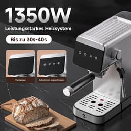 Koffiemachine met Bonen Volautomaat - Koffiezetapparaat - Koffiemachine - Espressomachine — thumbnail 5