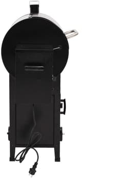 vidaXL - Pelletbarbecue - met - schoorsteen - 104 - cm - ijzer - zwart — thumbnail 5