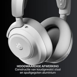 SteelSeries - Arctis Nova Pro Omni - Hi-Res Wireless Certified Gaming Headset - PC, PlayStation, Xbox & Switch - Wit — thumbnail 4