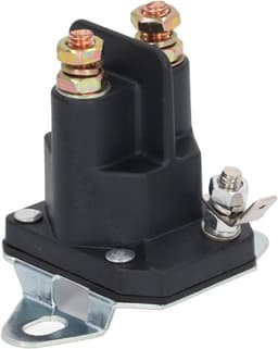 Starter Solenoïde - Relais Magneetventiel - Grasmaaier Onderhoud - 3-polig 12V Systeem - 155 Gram - Zilverkleurig — thumbnail 1