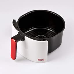 Compacte Airfryer - Heteluchtfriteuse - Gezond Frituren - Energiebesparend - 32 Liter - Wit Rood — thumbnail 3