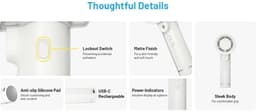 Nitecore izzCool 20 Airconditioner Ventilator Oplaadbaar Mint Green — thumbnail 4