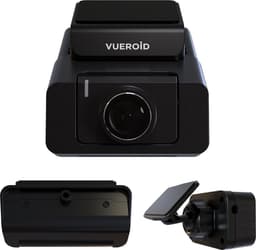 Vueroid - S1 QHD Infinite 3CH 64GB - Dashcam - 2K QHD Voor- en Achtercamera + Full HD Interieurcamera – Sony STARVIS 2 – GPS – Wifi – Premium Night Vision — thumbnail 4
