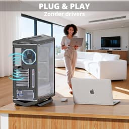 TRANSNECT Mini USB Microfoon met Ruisonderdrukking voor PC - Geschikt voor Vergadering, Bellen en Gaming — thumbnail 5