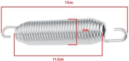 Dailygoods - 2 Stuks Grasmaaier Robot Board Idler Lente Vervangingsonderdelen - Compatibel met Hustler Raptor — thumbnail 4
