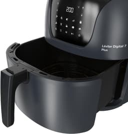 Heteluchtfriteuse - Airfryer XL - Gezond Koken - Programmeerbaar - 74 Liter - Zwart — thumbnail 2