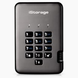 Externe Harde Schijf - Beveiligde Opslag - Data Beveiligen - PIN Geauthenticeerd - 1 TB - Grafiet — thumbnail 1