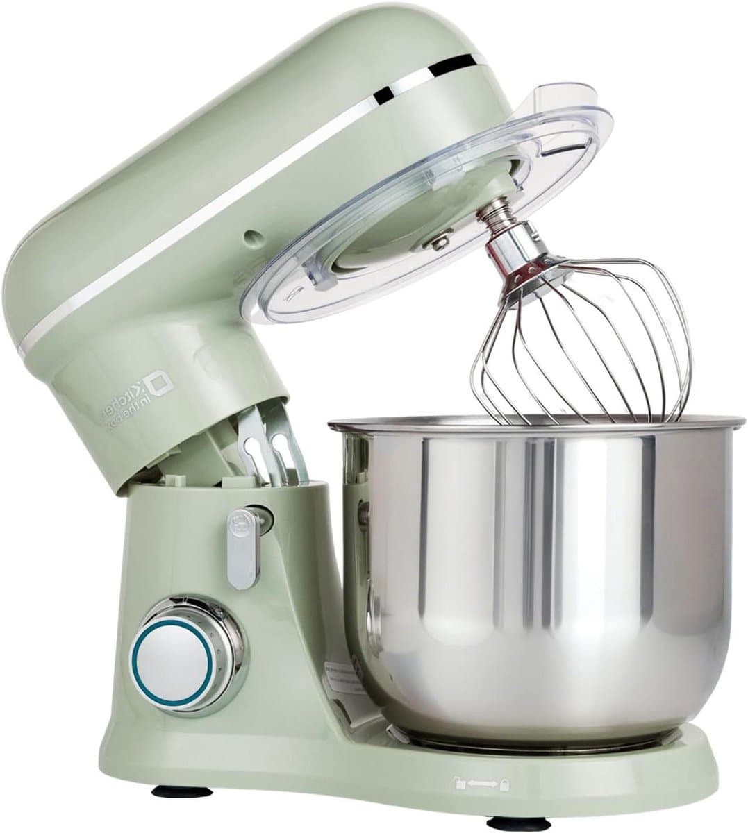 Keukenmachine - Kneedmachine deegmachine - Bakken en mixen - 10 snelheden - 35 Liter - Groen — afbeelding 1