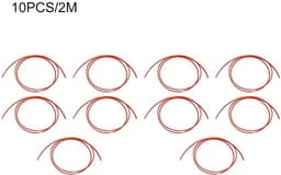 Grasmaaier Koord - Reserve Snoer - Gazon Onderhoud - Universele Pasvorm - 3 Stuks 2 Meter - Rood — thumbnail 4
