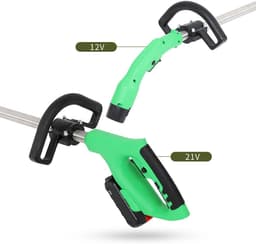 Elektrische Grasmaaier - Tuinmaaier Snoeier - Gazon Onderhoud - Multifunctioneel Ontwerp - 30 cm Snijbreedte - Zwart — thumbnail 5