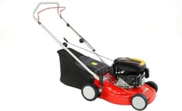 Duwgrasmaaier - Loopgrasmaaier - Gazon Onderhoud - Gelakt Stalen Behuizing - 40 cm Snijbreedte - Rood — thumbnail 4