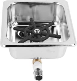 Beker Wasmachine Rinser - Glaswasser Kraan - Snel Glazen Spoelen - Hogedruk Reiniging - 11.5cm Mondstuk Diameter - Zilver — thumbnail 1