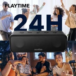 soundcore 3 Portable Bluetooth Speaker - Zwart — thumbnail 3
