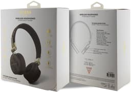 Guess PU Leather 4G Metal Logo Headphone - Geschikt voor Bluetooth Smartphones - Bruin — thumbnail 3