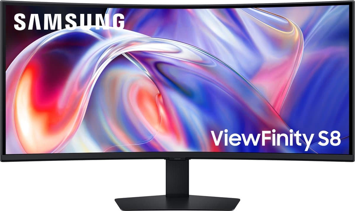 Samsung ViewFinity S8 S85TH LS40H850TAUXEN 5K2K WUHD 144Hz Monitor - 40 inch -TB 5.0 - TCO -EPEAT Gold - Energy star — afbeelding 1