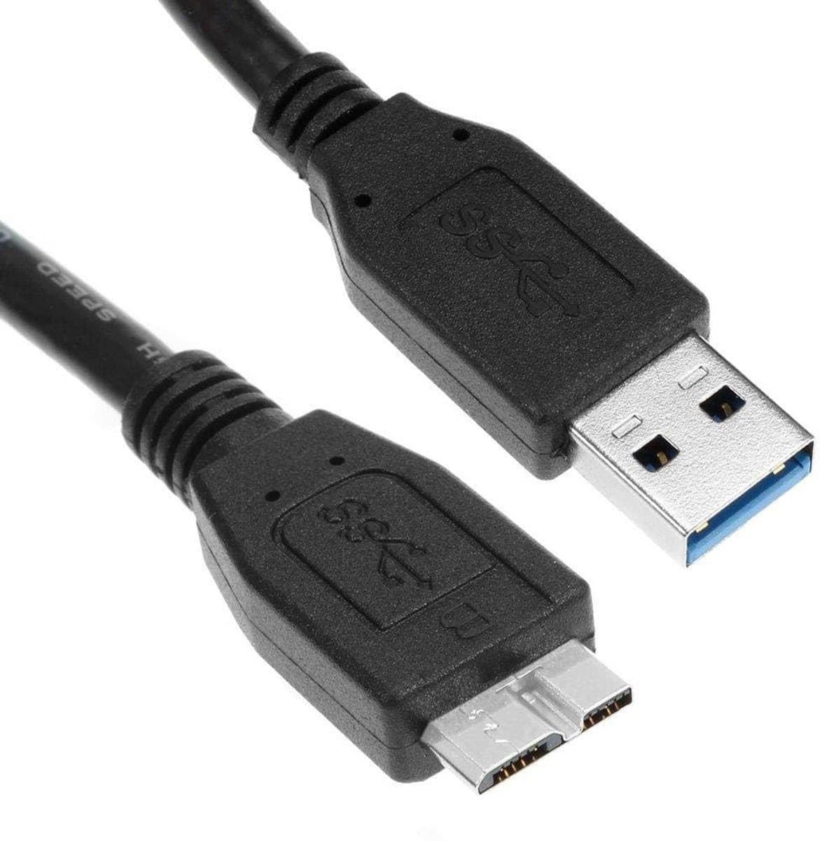 Dailygoody - USB 3.0 kabel - snelle gegevensoverdracht - voor externe harde schijven - hoge snelheid - USB kabel - ideaal voor dataoverdracht - geschi... — afbeelding 1