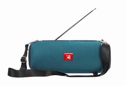 Gembird Draagbare Bluetooth Speaker met Antenne - Compact Groen Design - Veelzijdige Connectiviteit — thumbnail 5